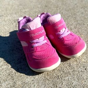 Tsukihoshi Kids Pink Sneakers